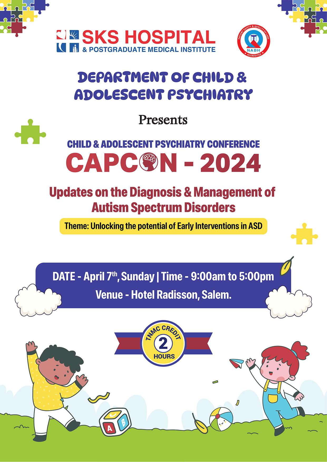 CHILD & ADOLESCENT PSYCHIATRY CONFERENCE - CAPCON 2024